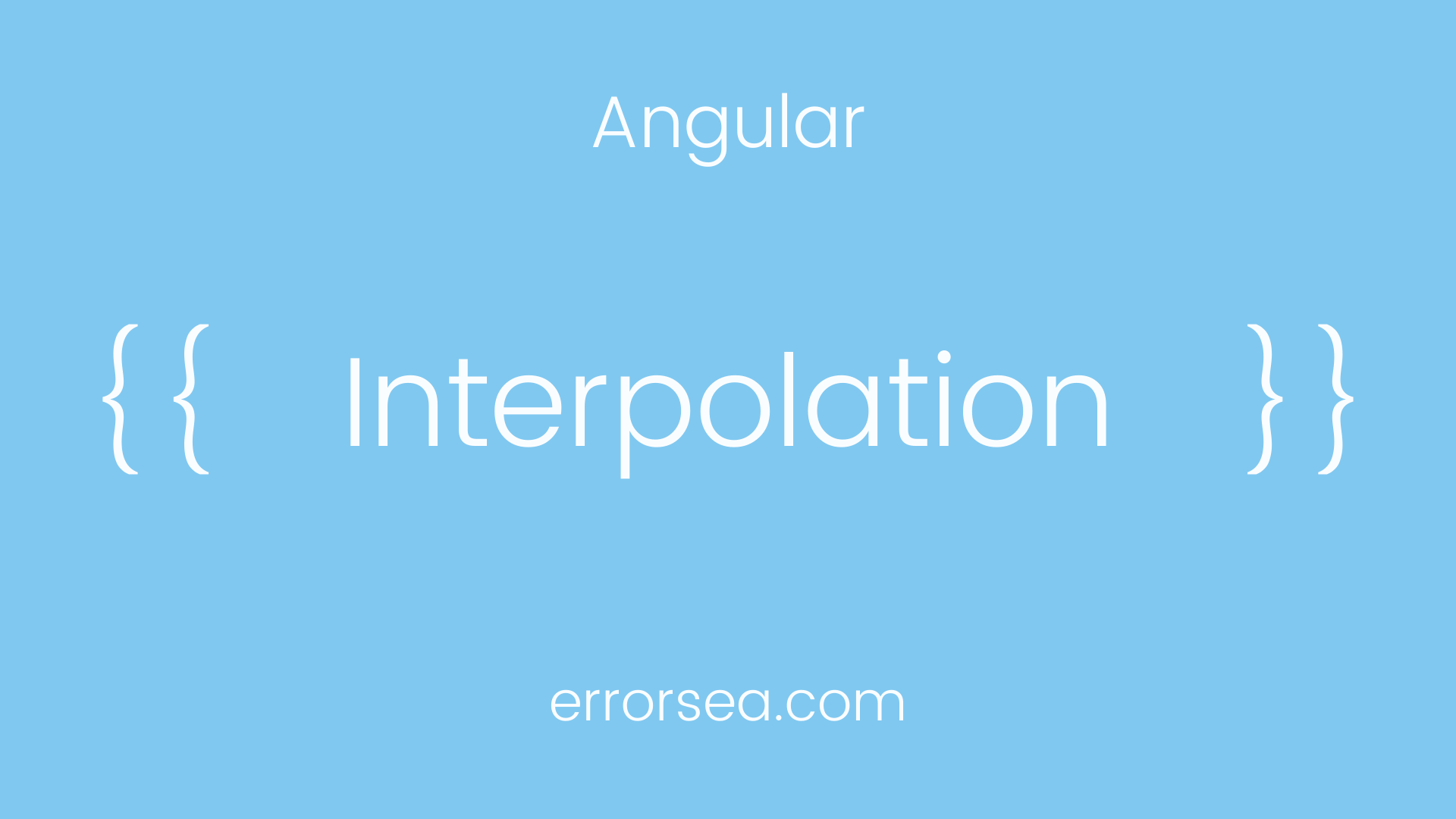 Angular Interpolation