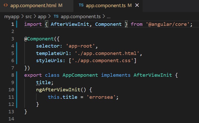error ng0100 app component js